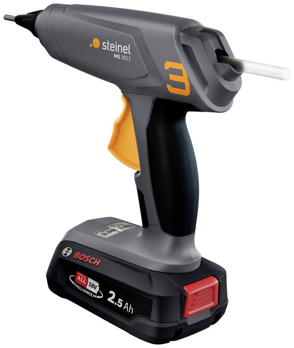 Steinel MobileGlue 3011 Heißklebepistole  inkl. Akku, inkl. Ladegerät 11 mm  18 V 1 St.