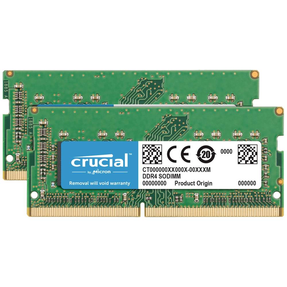Crucial DDR4 64(2x32GB) 2666MHz SODIMM