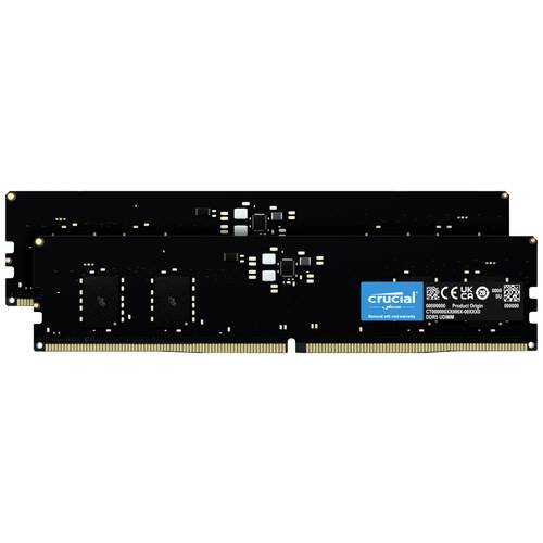 Thumbnail - Crucial CT2K8G48C40U5 PC-Arbeitsspeicher Kit DDR5 16 GB 2 x 8 GB 4800 MHz 288pin DIMM CL40 CT2K8G48C40U5