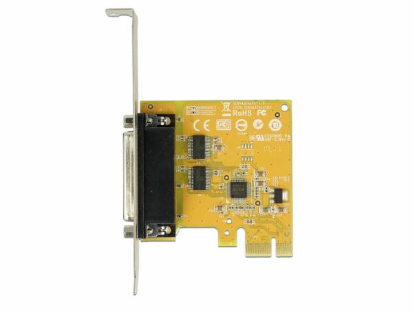 DeLock PCI Express Card > 2 x Serial RS-232 high speed 921K ESD protection