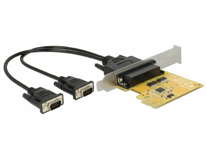 DeLock PCI Express Card > 2 x Serial RS-232 high speed 921K ESD protection-2