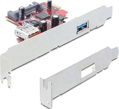 Delock 89273 PCI Express Card - 1 x intern USB 3.0 + 1 x extern NEC