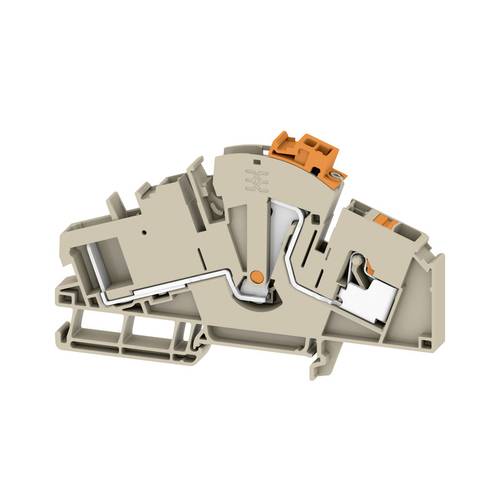 Weidmüller 2762280000 Trennklemme Push-In-Klemme, Steckanschluss Dunkelbeige 50 St.