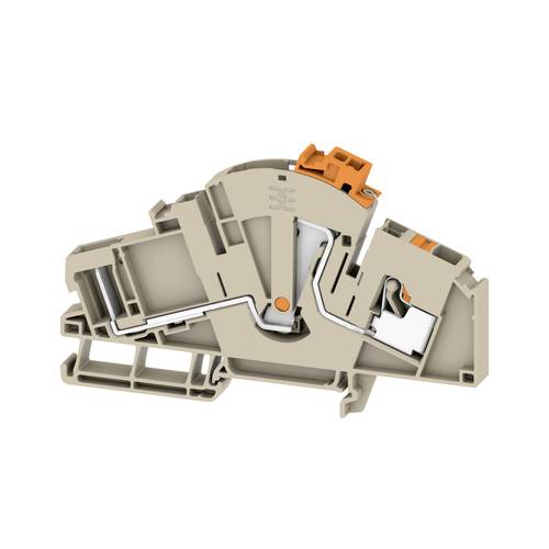 Weidmüller 2762290000 Trennklemme Push-In-Klemme, Steckanschluss Dunkelbeige 50 St.