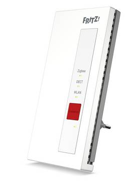 FRITZ! FRITZ!Smart Gateway 20003012 ZigBee, DECT ULE, Wi-Fi Smart-Home-Gateway 1 Stück Innenbereich, Steckdose, stationär