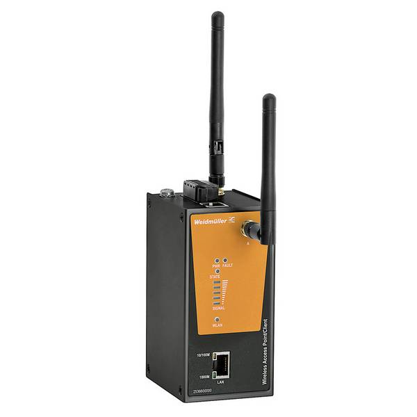 Weidmüller 2536660000 IE-WL-BL-AP-CL-US WLAN Access-Point  11 / 54 MBit/s PoE-Funktion