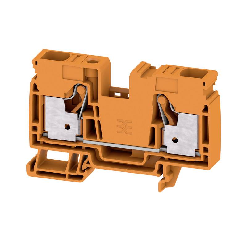 Weidmüller 2862830000 Durchgangsklemme Push-In-Klemme, Steckanschluss Orange 20 St.