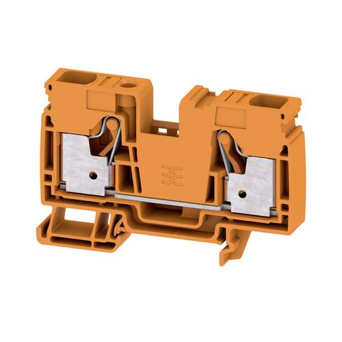 Weidmüller 2862830000 Durchgangsklemme Push-In-Klemme, Steckanschluss Orange 20 St.