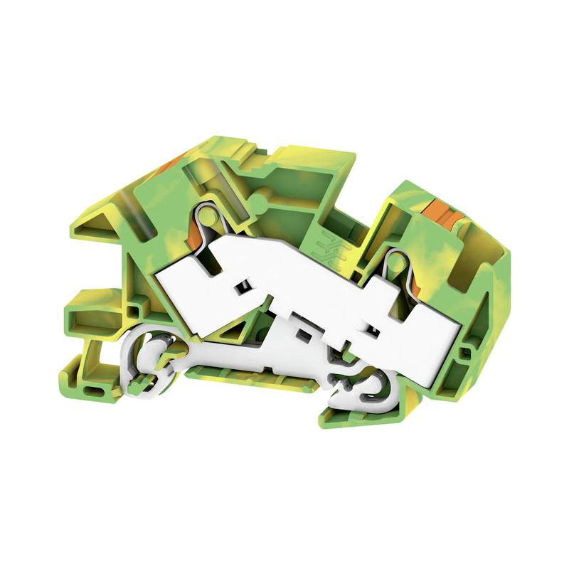 Weidmüller 2668760000 Morsetto per cavo di terra morsetto Push-In, Connettore Verde-Giallo 20 pz.