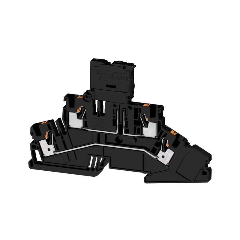 Weidmüller 2817000000 Sicherungsklemme Push-In-Klemme, Steckanschluss Schwarz 50 St.