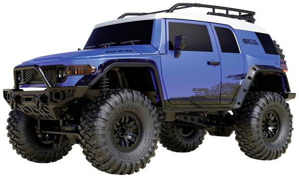 Amewi Dirt Climbing SUV CV Brushed 1:10 RC Modellauto Elektro Crawler Allradantrieb (4WD) RtR 2,4 GHz Inkl. Akku und Ladegerät, mit Lichteffekt, inkl. Batterien