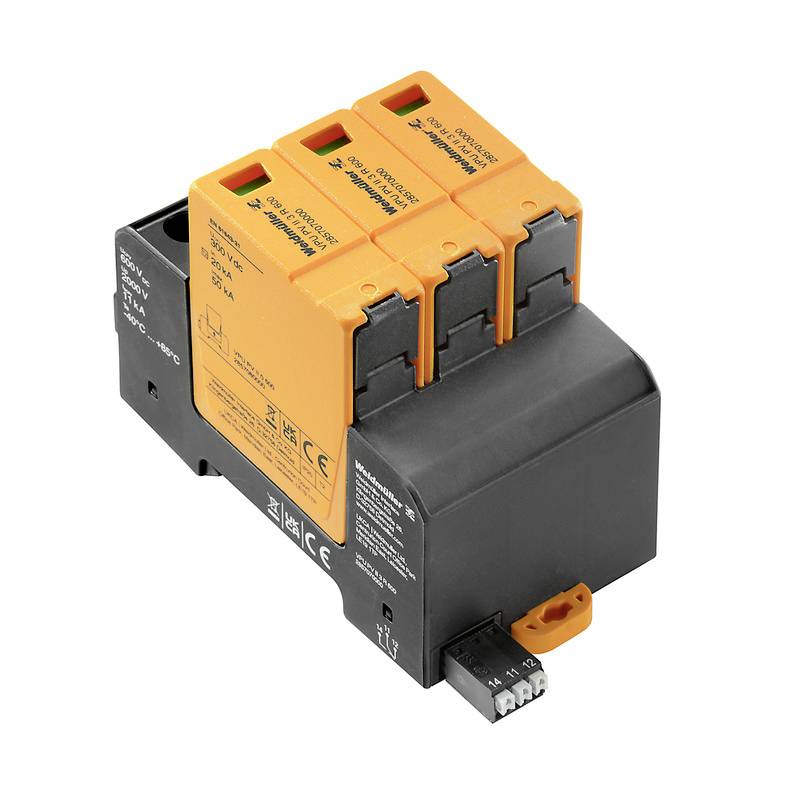 Weidmüller 2857070000 VPU PV II 3 R 600 Überspannungsableiter 1 St.