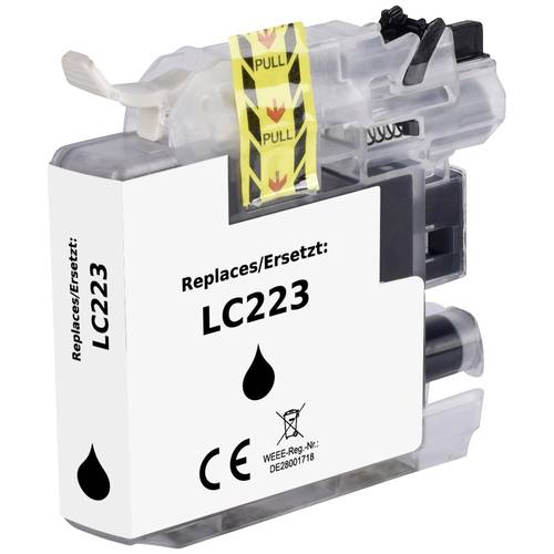 Thumbnail - Renkforce Druckerpatrone ersetzt Brother LC-223BK Kompatibel Schwarz RF-5705476