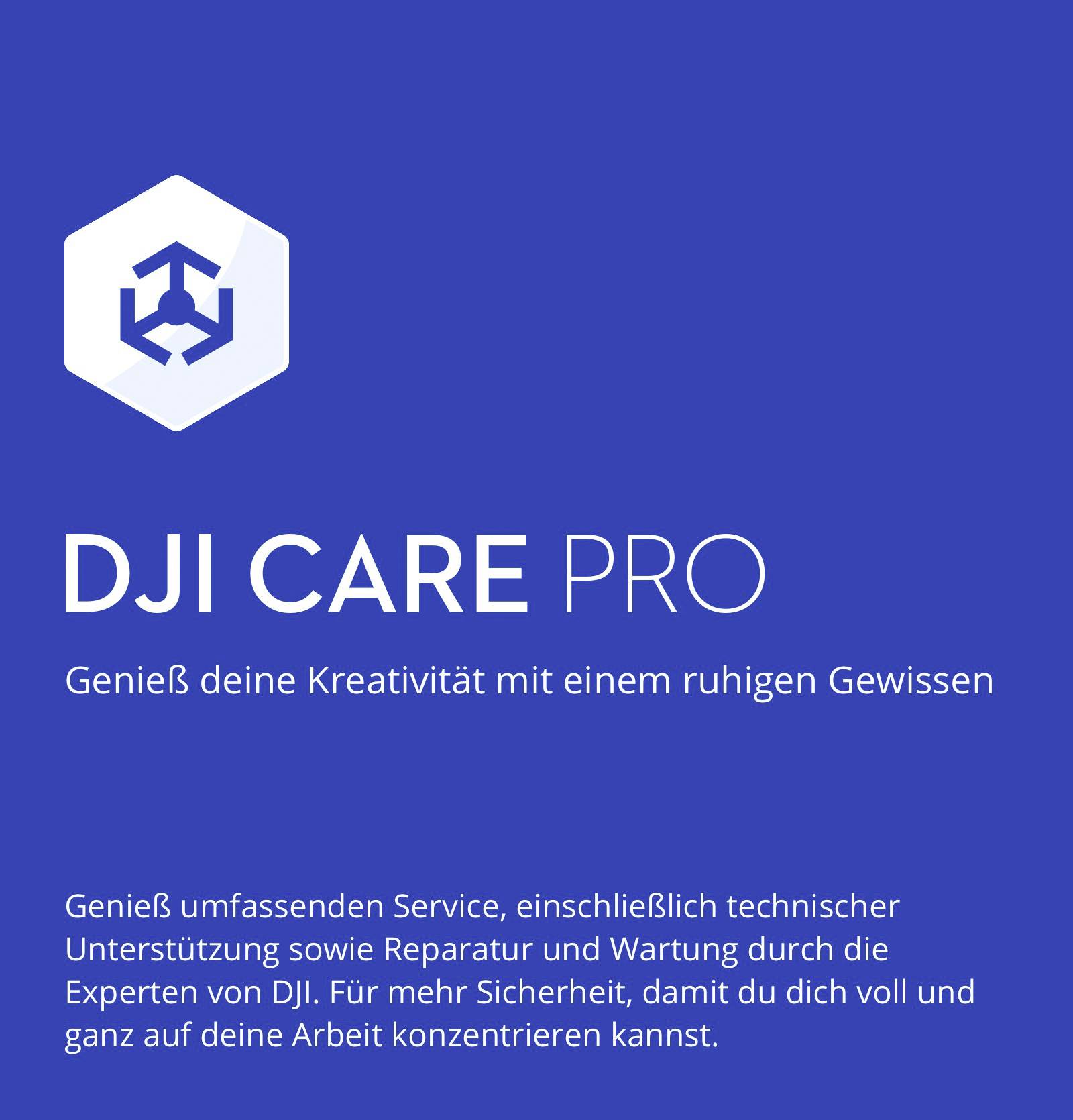 DJI Care Pro: Technischer Support und Reparaturservice von DJI, um sicheres und konzentriertes Arbeiten zu ermöglichen.