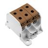 Weidmüller 2874540000 Verteilerblock Schrauben Lichtgrau, Braun 3 St.
