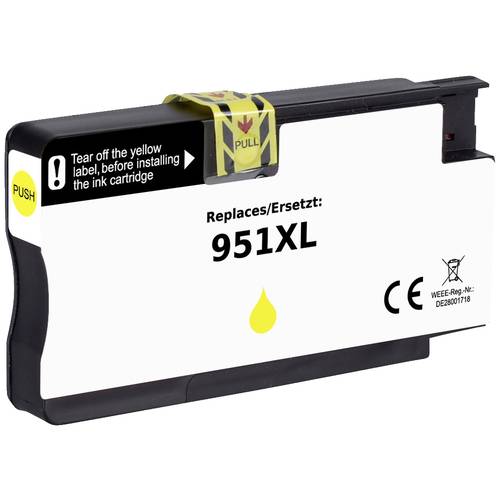 Renkforce Druckerpatrone ersetzt HP 951XL, CN048AE Kompatibel Gelb RF-5706060
