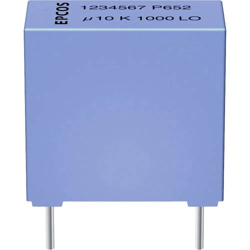 Thumbnail - TDK B32654A6105K000 1 St. Folienkondensator 1000 nF 630 V/DC, 250 V/AC 10 % 27.50 mm (L x B x H) 31.50 x 13.50 x 23 mm