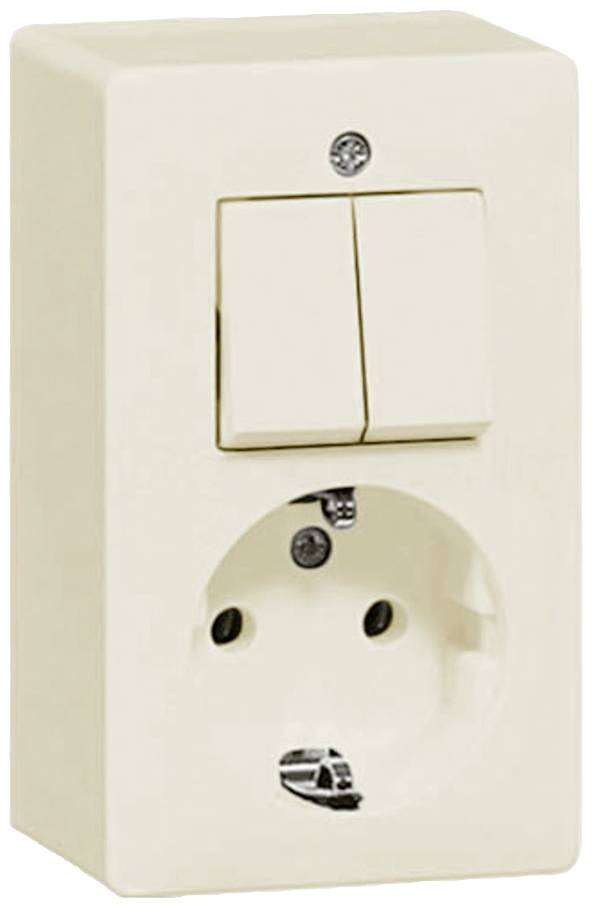 PEHA by Honeywell Komplett Schalter/Steckdosen Kombination Weiß 275521 1 St.