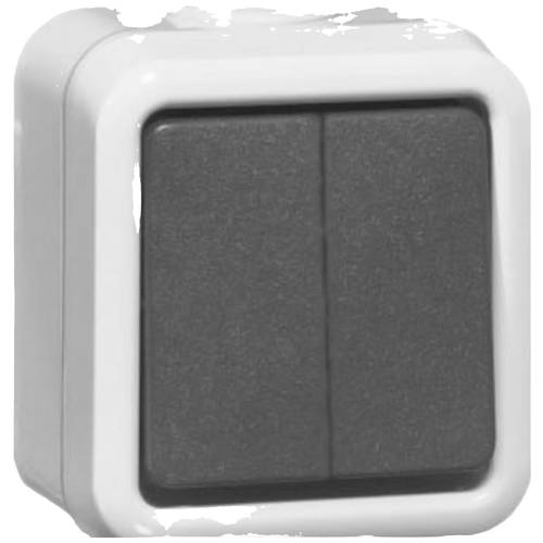 PEHA by Honeywell 1fach Komplett Serientaster Grau 390811 1 St.