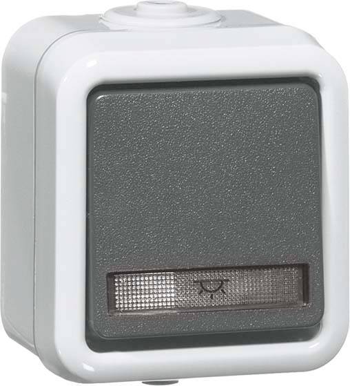 PEHA by Honeywell 1fach Komplett Taster Grau 390511 1 St.