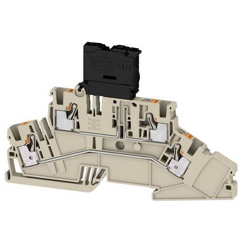 Weidmüller 2831500000 Sicherungsklemme Push-In-Klemme, Steckanschluss Dunkelbeige 50 St.