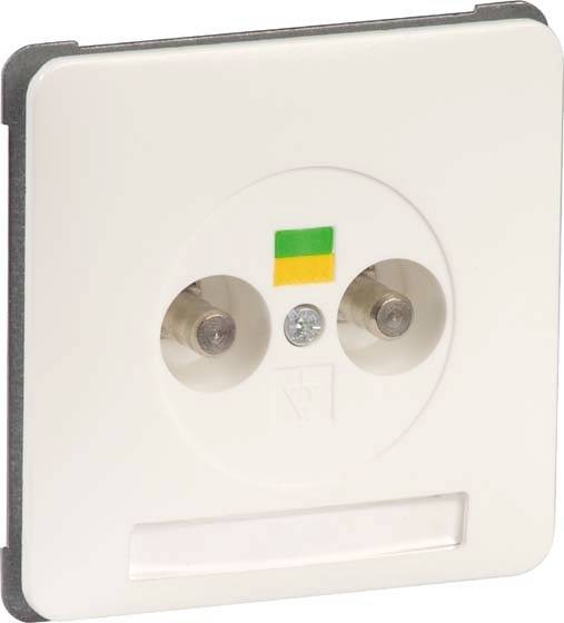 PEHA by Honeywell 2fach Potenzial-Ausgleichsstecker-Dose Weiß 427931 1 St.