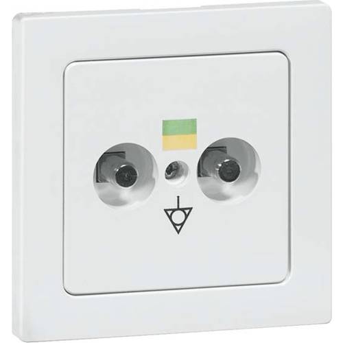 PEHA by Honeywell 2fach Komplett Potenzial-Ausgleichsstecker-Dose Weiß 845921 1 St.