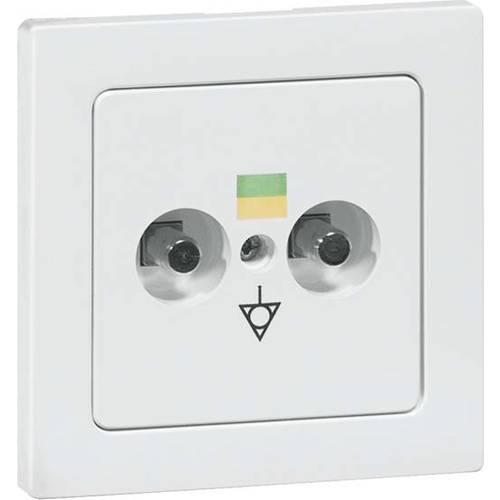 PEHA by Honeywell 2fach Komplett Potenzial-Ausgleichsstecker-Dose Weiß 846021 1 St.