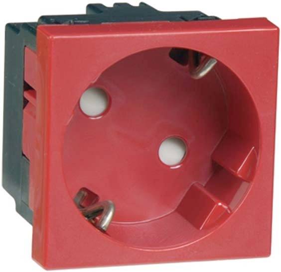 PEHA by Honeywell 1fach Einsatz Steckdose Rot 456211 1 St.