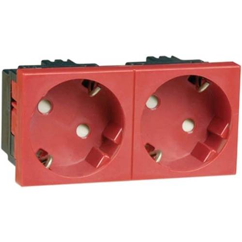 PEHA by Honeywell 1fach Einsatz Steckdose Rot 456711 1 St.