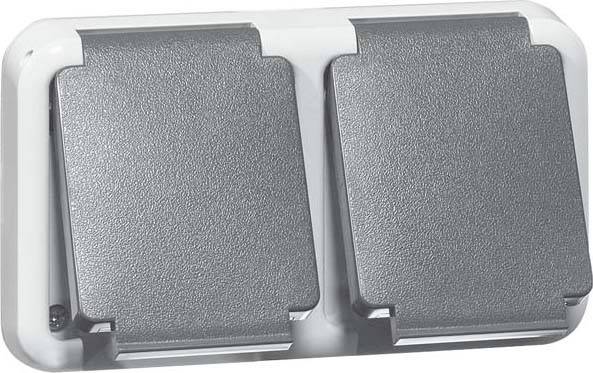 PEHA by Honeywell 1fach Komplett Steckdose Grau 312751 1 St.