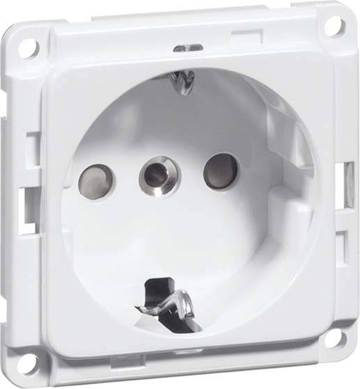 PEHA by Honeywell 1fach Einsatz Steckdose Aluminium 621311 1 St.