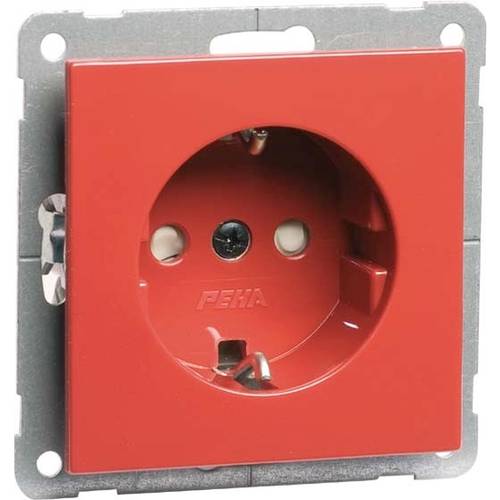 PEHA by Honeywell 1fach Einsatz Steckdose Rot 19021 1 St.