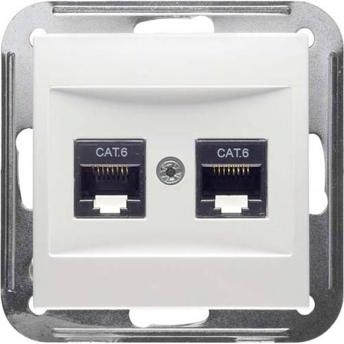 PEHA by Honeywell Netzwerkdose Aluminium 321651 1 St.