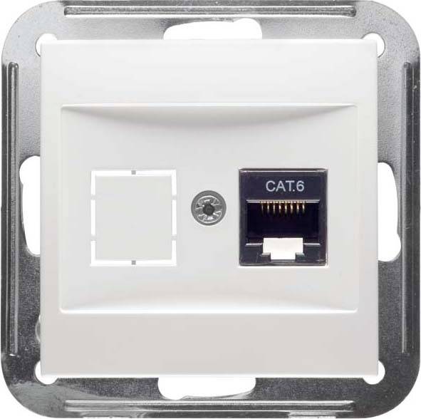 PEHA by Honeywell Netzwerkdose Weiß 318651 1 St.