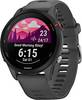 Garmin Forerunner® 255 Smartwatch 46 mm Schiefer-Grau, Schwarz