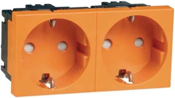 PEHA by Honeywell 1fach Einsatz Steckdose Orange 402511 1 St.