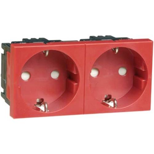 PEHA by Honeywell 1fach Einsatz Steckdose Rot 402711 1 St.