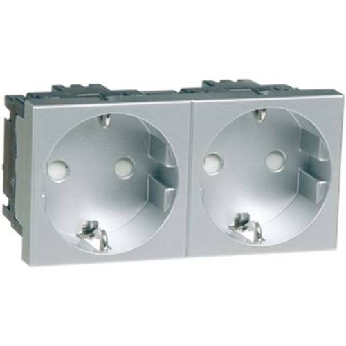 PEHA by Honeywell 1fach Einsatz Steckdose Aluminium 516211 1 St.