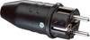ABL GmbH Gummi-Stecker sw IP44 + Hammerzeichen 1149190