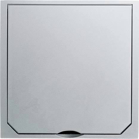 ABL SursumEinbausteckdosenoberteil 1632ESM edelstahl matt