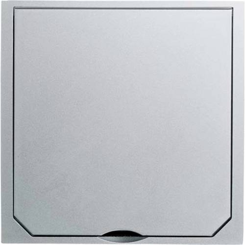 ABL SursumEinbausteckdosenoberteil 1632ESM edelstahl matt