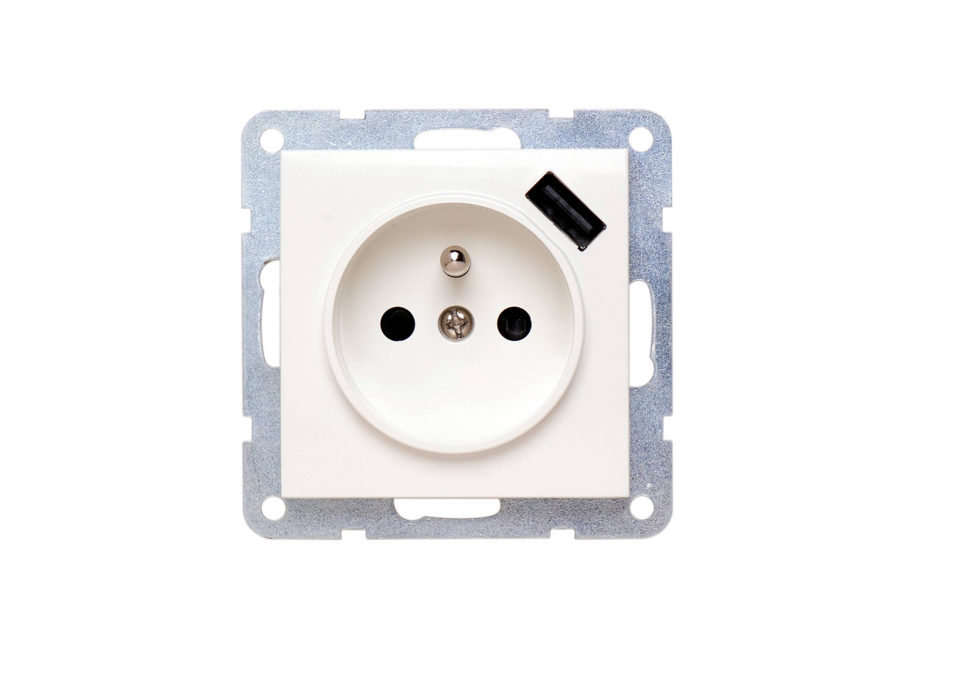 PEHA by Honeywell Einsatz USB-Steckdose Aluminium 321061 10 St.
