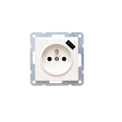 PEHA by Honeywell Einsatz USB-Steckdose Aluminium 246861 10 St.