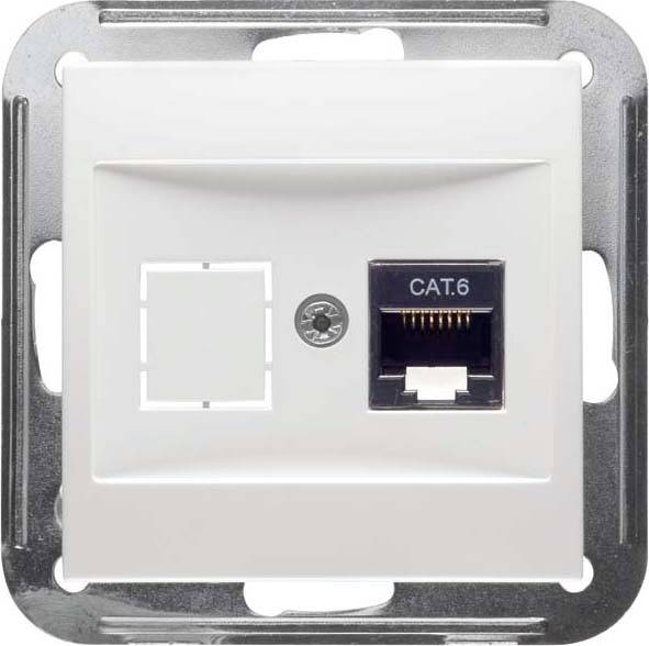 PEHA by Honeywell Netzwerkdose Aluminium 321631 10 St.