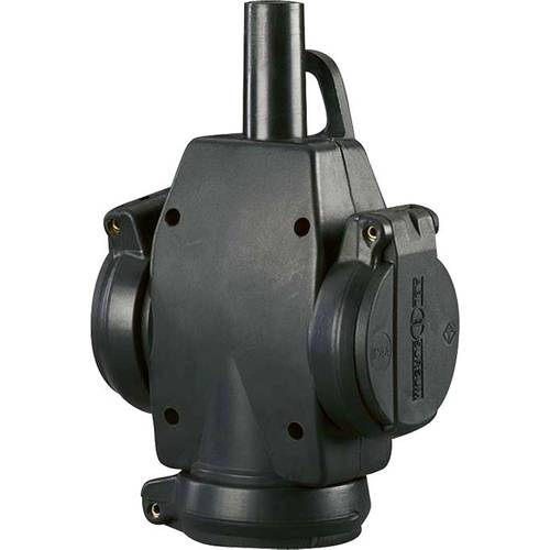 ABL Sursum 1473597 3fach-Kupplung 250 V Schwarz IP44