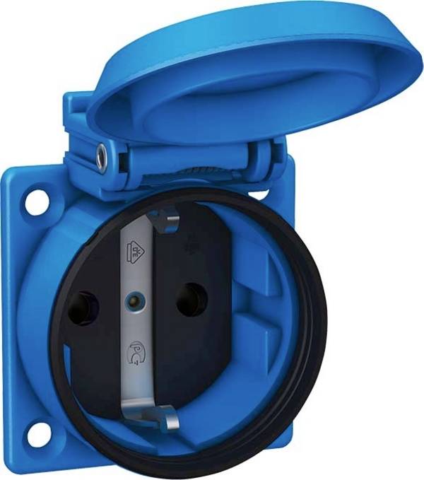ABL Sursum 1562050  Einbau-Steckdose  erhöhter Berührungsschutz IP54 Blau