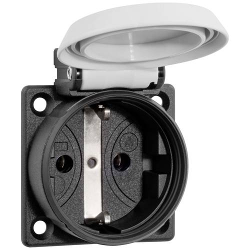 ABL Sursum 1561060 Einbau-Steckdose IP54 Grau