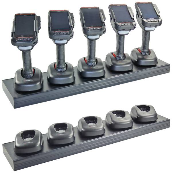 iSafe MOBILE IS-MCTH1.1 Triggerhandle Multicharger Set Barcode-Scanner-Ladestation    Schwarz Hand-Scanner