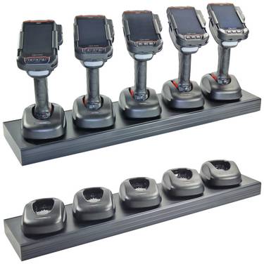 iSafe MOBILE IS-MCTH1.1 Triggerhandle Multicharger Set Barcode-Scanner-Ladestation    Schwarz Hand-Scanner